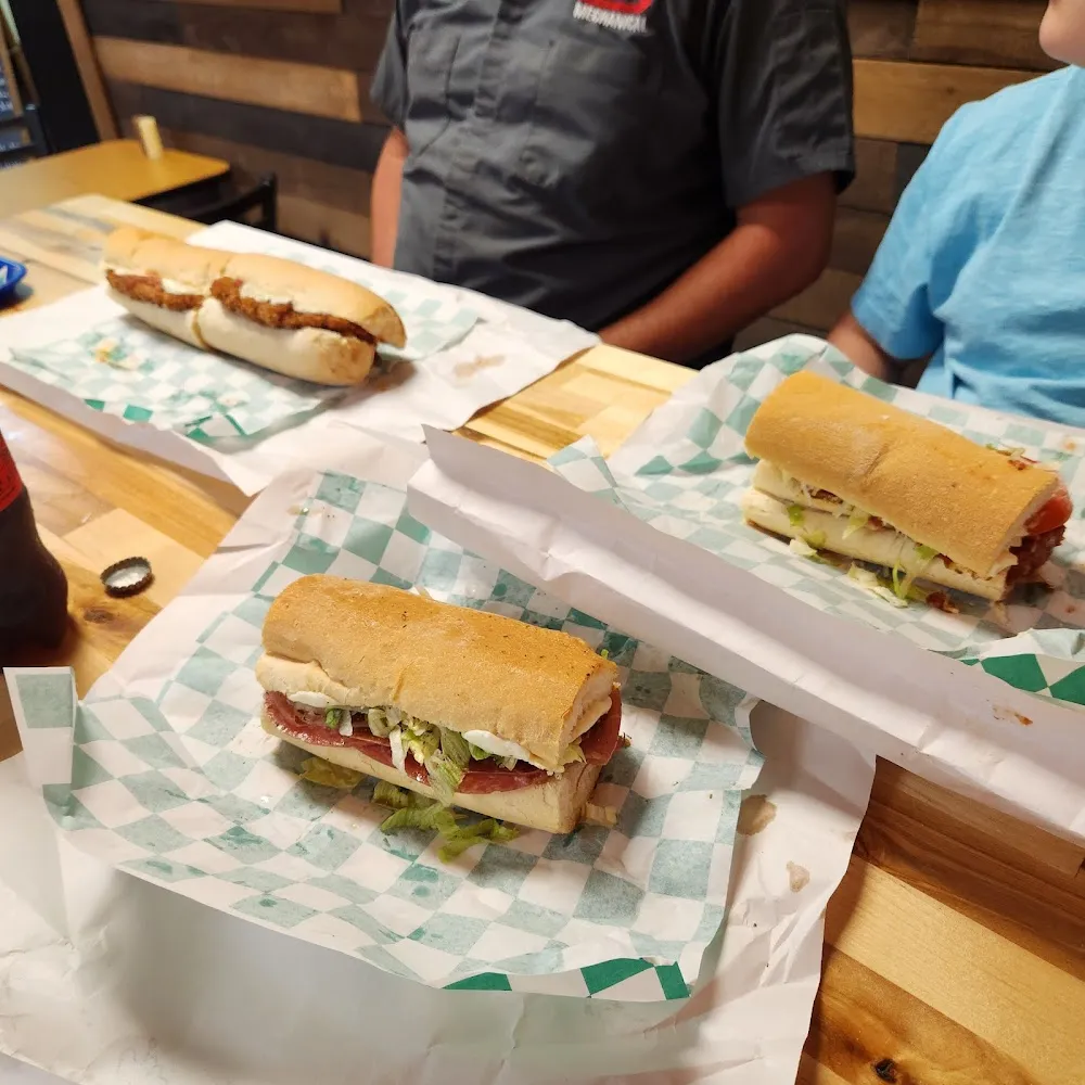 Meatball Sicilian and Veal Parmesan Sub